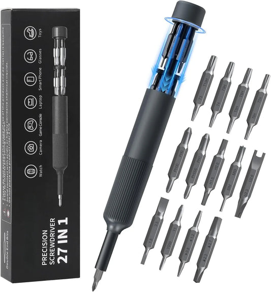27-in-1 Magnetic Precision Screwdriver Kit