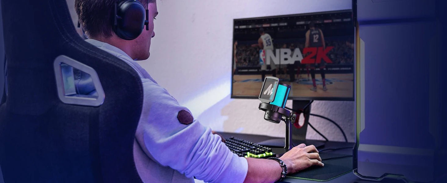 Maono DGM20 RGB USB Gaming Microphone