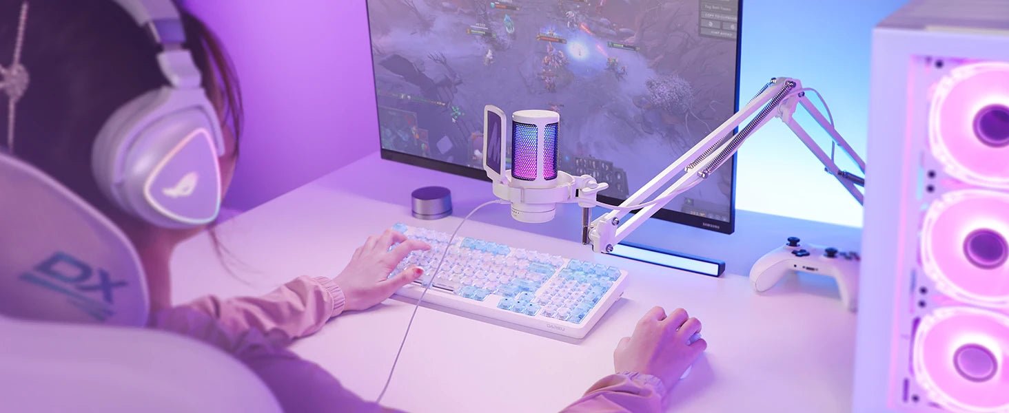 Maono Gamer Wave DGM20S RGB Gaming Microphone