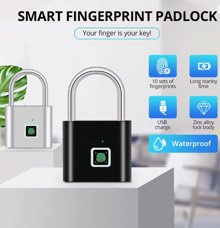 Smart Fingerprint Padlock