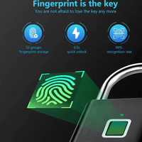 Smart Fingerprint Padlock