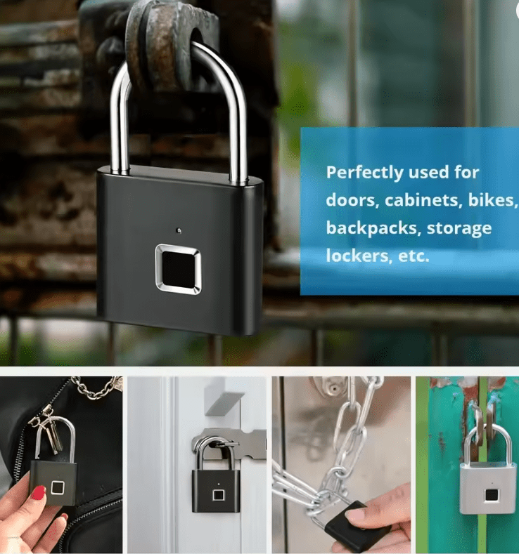 Smart Fingerprint Padlock