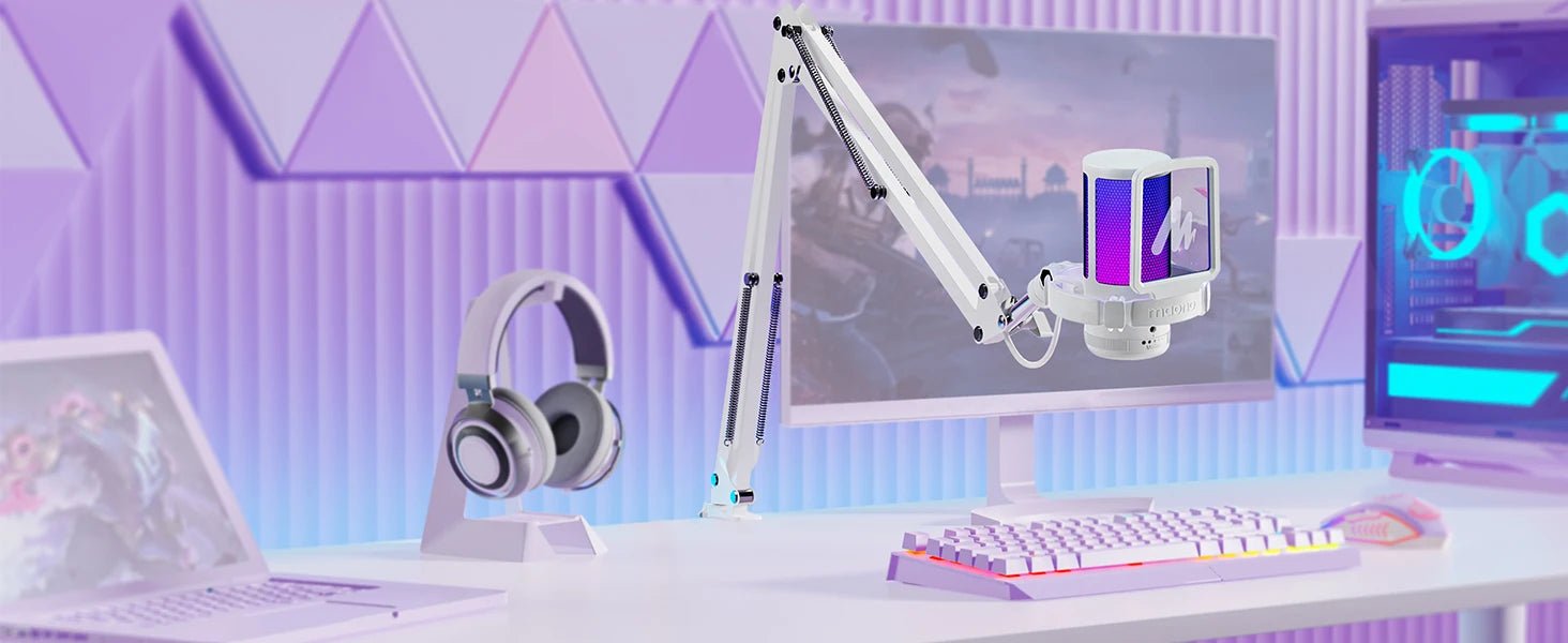 Maono Gamer Wave DGM20S RGB Gaming Microphone